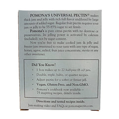 Pomona's instruction sheet guiding jam and jelly measurements.