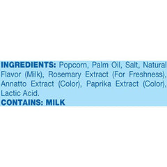 Close-up of light fluffy kernels from Pop Secret Butter popcorn.