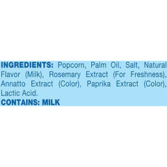 Pop Secret Extra Butter aroma fills the room for snack time.