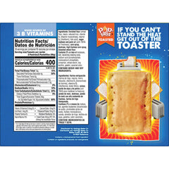 Pop-Tarts Frosted Brown Sugar Cinnamon on a plate, warm and inviting for breakfast.