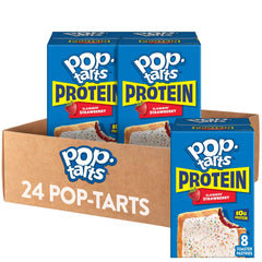 Pop-Tarts Protein Slammin' Strawberry pack offers on-the-go protein for busy mornings.