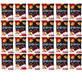 Popchips BBQ potato chips in 0.8 oz bag for on-the-go snacking.