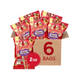 Popcornopolis Double Drizzle 6-pack bags ready for on-the-go snacking.
