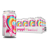 poppi punch pop front packaging showing 12-pack and branding, refreshing grab-and-go option