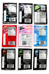 Close-up of Pop Rocks flavor variety showcasing popping candy action.