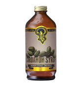 Portland Syrups Cardamom Syrup bottle showing premium spice for beverages.