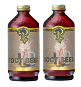 Portland Syrups Genuine Root Beer Syrup bottle delivers authentic flavor for cocktails.