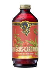 Portland Syrups Hibiscus Cardamom bottle for handcrafted cocktails