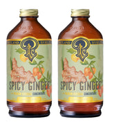 Portland Syrups Spicy Ginger Syrup bottle ready for bold cocktails.