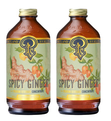 Portland Syrups Spicy Ginger Syrup bottle ready for bold cocktails.