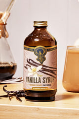Portland Syrups Vanilla Syrup in cocktail mixer