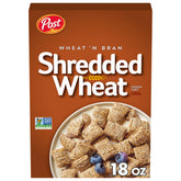 Post Wheat N Bran cereal bowl ready for a fiber-rich breakfast