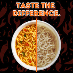 Power Noods hot-n-spicy flavor delivering bold plant-based kick
