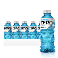 Powerade Electrolyte Zero Sugar Mixed Berry bottle ready for training hydration.