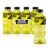 Powerade Lemon Lime bottle front view for workouts and hydration.