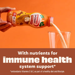 Premier Protein Pumpkin Spice drizzled over cereal for a quick breakfast boost