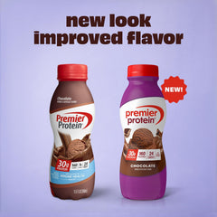 Premier Protein Vanilla shake bottle offering quick, balanced nutrition