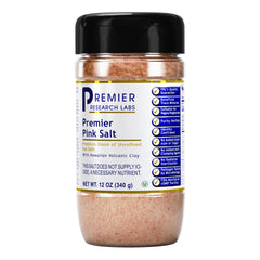 Premier Research Labs Pink Salt bottle for cooking and finishing with rich flavor