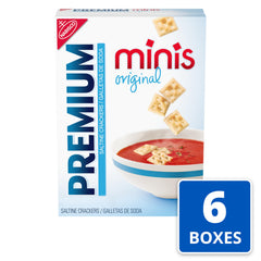 Premium Original Mini Saltine Crackers bite-sized crackers for party platters