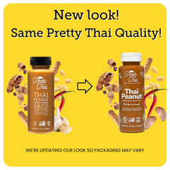 Pretty Thai Peanut Sauce stir-fry dish ready to elevate weeknight meals