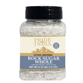 Pride Of India rock sugar jar pour crystals for tea and warm beverages