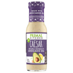 Primal Kitchen Caesar dressing avocado oil bottle ideal for salads