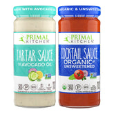Primal Kitchen tartar sauce bottle adds creamy flavor to seafood dishes