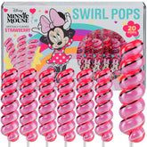 Primary Colors Candy Minnie Mouse Lollipops Swirl 20-pack colorful party favors for kids