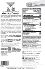 Prince of Peace Ginger Chews individually wrapped for travel-friendly snacking and convenient portions