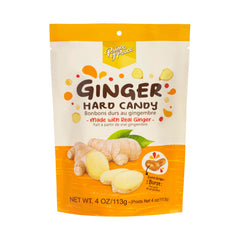 Prince Of Peace ginger hard candy with center burst delivers authentic real-ginger flavor.