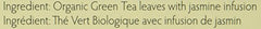 Prince Of Peace Organic Jasmine Green Tea steeping cup — aromatic infusion ready to enjoy.
