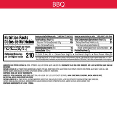 Pringles BBQ stack close-up highlighting tangy flavor and even seasoning
