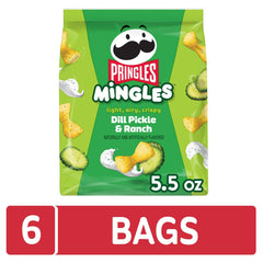 Pringles Mingles on-the-go snack served in a bag for sharing.