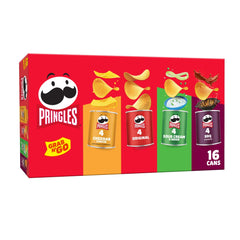 Pringles Original can with classic wavy crisps, ideal for on-the-go snacking