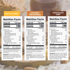 Prolon Fasting Bars Chocolate Chip, keto-friendly treat with plant-based protein.
