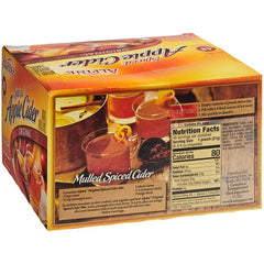 Steaming cup of Prompt Prep Alpine Spiced Apple Cider ready in seconds