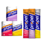 Propel Immune Support lemon blackberry packet for refreshing hydration with vitamin C on the go.