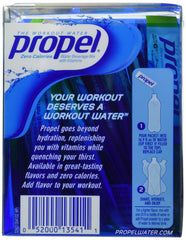 Propel Zero Calorie Berry drink serving glass for immediate hydration