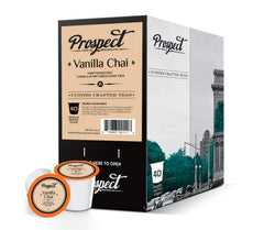 Prospect Tea Co Vanilla Chai pods with cage filter deliver rich aroma and robust extraction