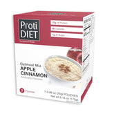 ProtiDIET Apple Cinnamon Oatmeal pack for a high-protein breakfast.