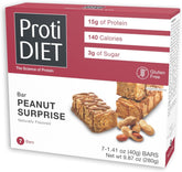 ProtiDIET Peanut Surprise box for on-the-go snacking.
