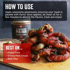 Pork chops seasoned with Notorious PIG stay juicy during busy barbecues