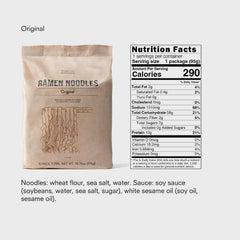 Public Goods Ramen Original Pack ten-pack packaging preview.