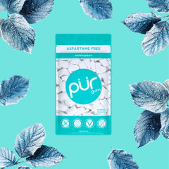 PUR Gum uses 100% xylitol with sugar-like sweetness and fewer calories