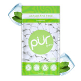 PUR Gum Coolmint pack front for a sugar-free breath boost on the go