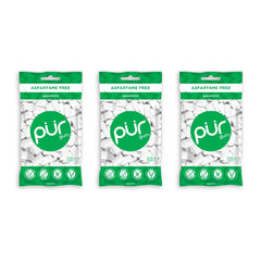 Pur Gum Spearmint 55-count pack for long-lasting breath after meals