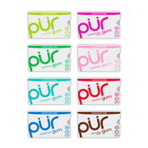 PUR Gum Bubblegum flavor blister promotes sugar-free refreshment with xylitol sweetness