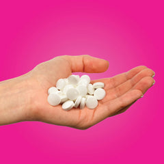 PUR Mints peppermint tin delivering a classic mint burst for long-lasting breath.