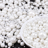 PURBOT White Pearl Sprinkles bottle for elegant edible pearls on desserts