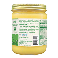 Pure Indian Foods ghee amber texture evokes nutty aroma for meals.